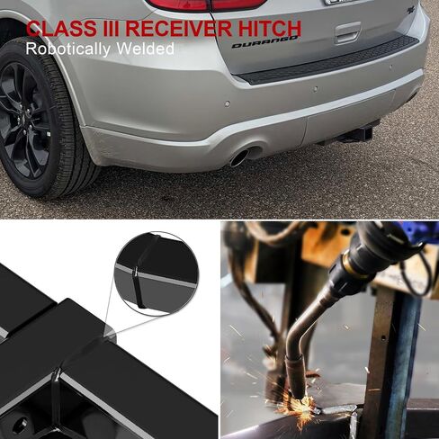 APS Rear Towing Hitch Receiver, Class 3 Trailer Hitch Compatible with Durango 2011-2025 Grand Cherokee 2012-2022 in Saudi Arabia