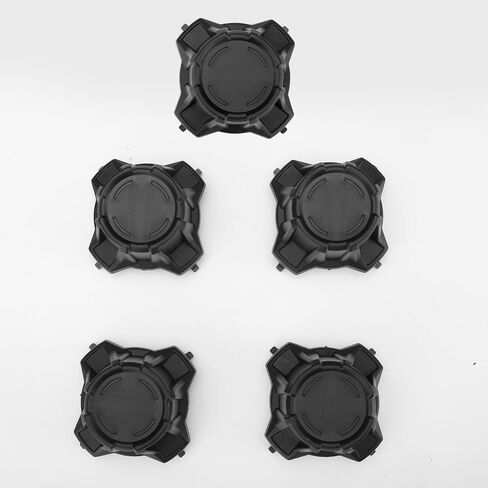 Maverick X3 Wheel Center Center Caps ، A & UTV Pro Tire Hub Hub Rim Rim Cap Coveser مع إكسسوارات Can-Am Maverick X3 Turbo R RR 2017-2024 ، استبدل OEM # 705401841 ، Black ، 5pcs in Saudi Arabia