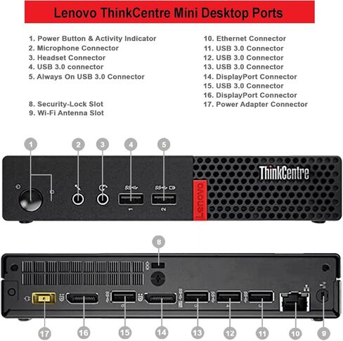 Lenovo IdeaCentre AIO 3 الكل في واحد، شاشة لمس FHD مقاس 27 بوصة، معالج AMD Ryzen 5 7530U (Beats i7-11700H)، ذاكرة الوصول العشوائي 32 جيجابايت، 1 تيرابايت SSD، RJ45، HDMI، Wi-Fi 6، لوحة مفاتيح وماوس لاسلكي، Windows 11 Pro in Saudi Arabia
