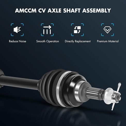 Front CV Axle Drive Shaft Fit for 1988 1990-2000 for H-onda FourTrax 300 42250-HM5-630 42250-HC5-305 (2PCS Front Left/Right） in Saudi Arabia