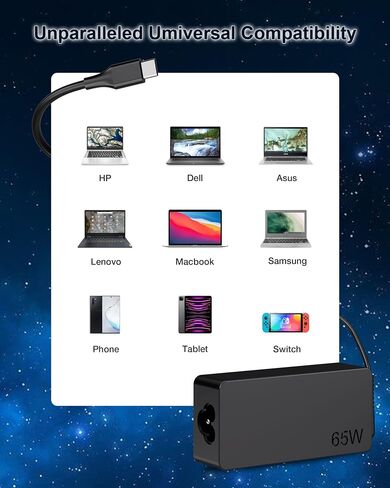 Charger for Dell 130W Laptop USB C Type C AC Adapter for Dell XPS 15 17 2in1 9575 9500 9700 Precision 5530 2in1 5550 5750 3560 Latitude 7410 7310 7210 9410 9510 5420 5520 5510 Power Cord in Saudi Arabia