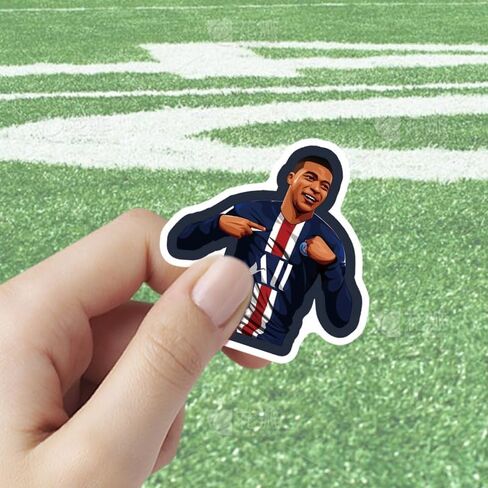 104Pcs Football Rugby Buffalo Stickers for Water Bottle, Rugby Decal Decoration Sticker for Boys，Waterproof Decals for Laptop，Phone Case，Car，Guitar，Bumper，PS5，Skateboard，Gifts for Kids Adults Teens in Saudi Arabia