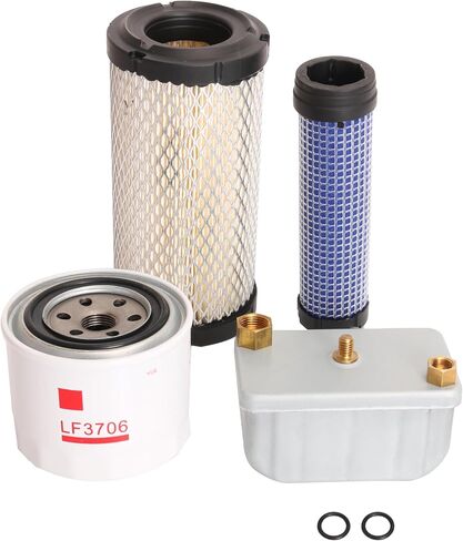 Fuel Filter Kit, Compatible with RV Diesel Generator HDKCA HDKCB Spec. A-C, Compatible with Cummins Onan Quiet Diesel #OE 1220893 1403071 1492513 122-0893 140-3071 149-2513 LF3706 AF25550 FF236 in Saudi Arabia