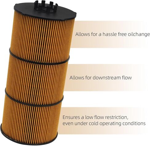 PF9908 Fuel Filter with Oil Filter Kit Compatible with Freightliner Cascadia DD13 DD15 DD16 Engine Replace# PF9908 P551005 P551063 in Saudi Arabia