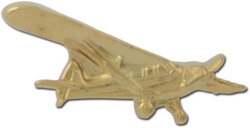 stockpins stockpins طائرة طية طية طية صدر الازلياج - دبوس الطائرات الذهبية لحقائب الظهر والقبعات والسترات - للطيارين ، ومضيفات الطيران ، وعشاق الطيران - المصنوع في الولايات المتحدة الأمريكية in Kuwait