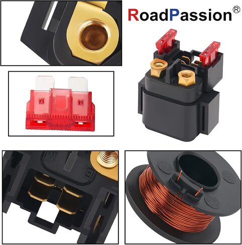 Road Passion Starter Solenoid Relay Replacement for Yamaha XV1900 XV19 STRATOLINER ROADLINER Raider Midnight 2006-2010 XVS11 1100 Silverado Custom Midnight 2004-2009 in Saudi Arabia