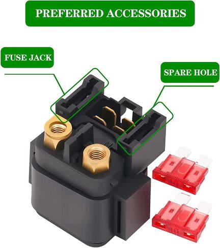 Road Passion Starter Solenoid Relay Replacement for Yamaha XV1900 XV19 STRATOLINER ROADLINER Raider Midnight 2006-2010 XVS11 1100 Silverado Custom Midnight 2004-2009 in Saudi Arabia