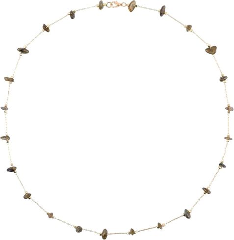 IDEAJOY Pendant Necklace for Women Cross Daisy Moon Choker Multi-shape Natural Stones Multi-color Round Natural Stones Necklace for Women Fashion Dainty Jewelry Accessories in Saudi Arabia
