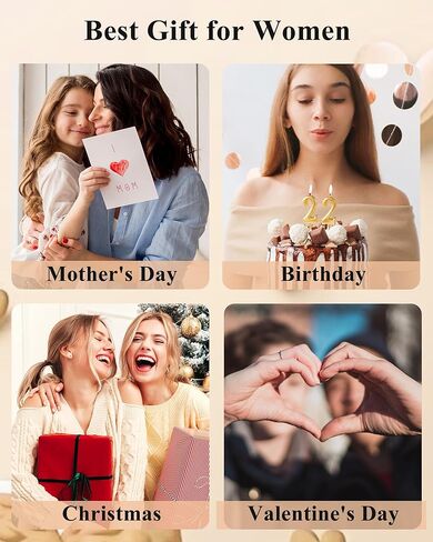 أساور ذهبية للنساء سوار الذهب مكدس الأساور الذهبية للسيدات للنساء 14K مطلي بالذهب سوار الكرة حبة مجموعات المجوهرات لهدايا عيد ميلاد عيد الميلاد in Kuwait