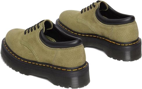 Dr. Martens 8053 Quad - Shoes for Women - Leather Upper - Padded Collar - PVC Midsole - Air-Cushioned Outsole Vintage Taupe UK 9 (US Men's 10, US Women's 11) Medium in Saudi Arabia
