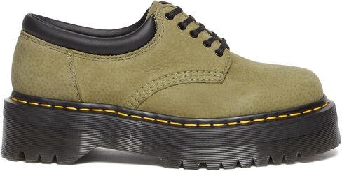 Dr. Martens 8053 Quad - Shoes for Women - Leather Upper - Padded Collar - PVC Midsole - Air-Cushioned Outsole Vintage Taupe UK 9 (US Men's 10, US Women's 11) Medium in Saudi Arabia