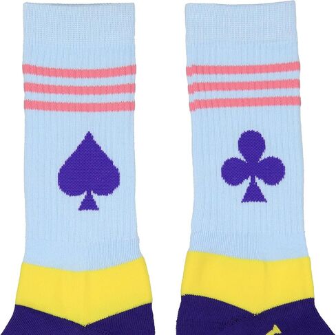 BioWorld Hunter X Hunter Anime Socks ، HXH Hisoka Morrow Club Spade Costume Athletic Crew Socks for Men Women 1 Pair in Saudi Arabia