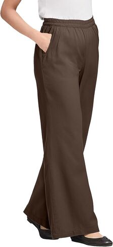 Woman Within Plus Size Perfect Elastic Waist Wide-Leg Denim Jean in Saudi Arabia