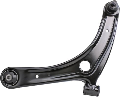 Detroit Axle-8pc مجموعة تعليق الطرف الأمامي لعام 2007-2017 Jeep Patriot Compass ، 2009-2012 Dodge Caliber ، 2 أذرع التحكم السفلية مع مفاصل الكرة 4 قضبان التعادل الداخلية والخارجية 2 قضبان التأثير in Kuwait