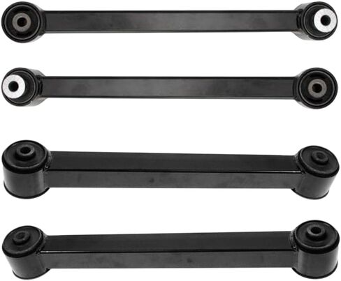 AutoShack Set of 4 Rear Control Arm and Ball Joint Replacement for 2008-2012 Jeep Liberty 2007-2011 Dodge Nitro 3.7L 4.0L V6 4WD RWD CHS020400174 in Saudi Arabia