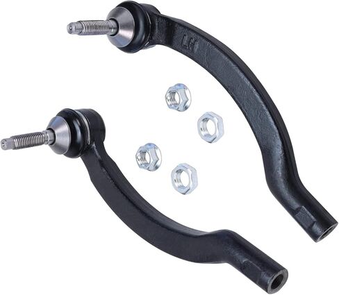 محور ديترويت-قضبان التعادل 2PC الأمامية لـ 01-09 Volvo S60 ، 00-06 S80 ، 01-07 V70 ، 2 TIE ROD OPERS 2001 2002 2004 2005 2006 استبدال in Kuwait