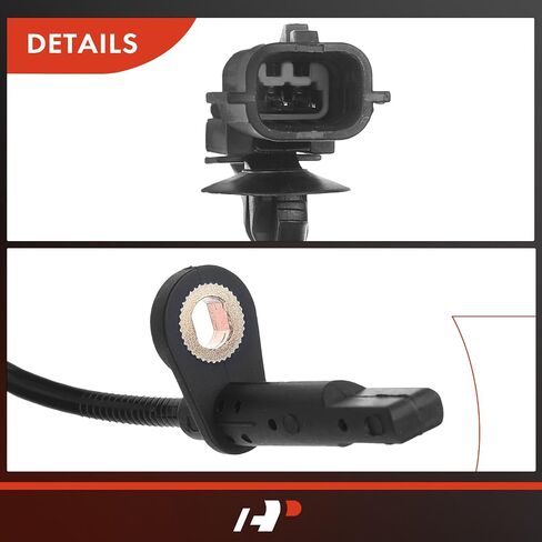 A-Premium ABS Wheel Speed Sensor Compatible with Nissan Models - Leaf 2011-2016, Hatchback - Front Driver or Passenger Side, Replace# 47910-3NA0A, 47910-3NA1A in Kuwait