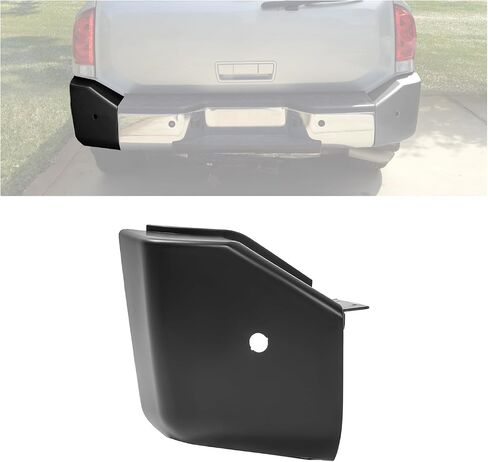 KUAFU Rear Bumper End Cap Compatible with 2005-2007 Nissan Armada, 2004 Nissan Pathfinder Armada Replace For NI1116101, 850257S520 W/Parking Aid Sensor Holes Bumper Corner-Drive Side in Saudi Arabia