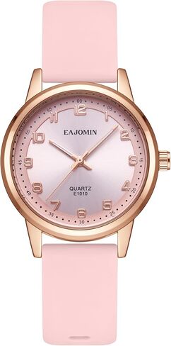 Waterproof Analog Nurse Watch for Women Nurses, Nursing, Second Hand Easy to Read Comfortable Silicone Band Quartz Watches Gifts for Women in Kuwait