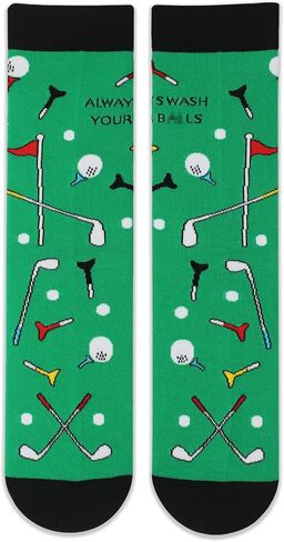 Sports Socks, Gifts for Sport Lover, Sports Themed Gifts for Christmas Birthday, Novelty Funny Casual Crew Socks. in Kuwait