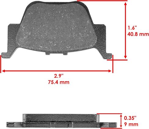 Caltric Brake Pads With Brake Discs Compatible with Honda Pioneer 700-4 SXS700M 2014-2023 / Pioneer 700-4 Deluxe SXS7004 2017-2023 in Saudi Arabia