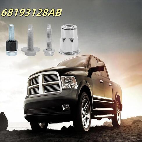 68193128AB-Sidestep Car Pedal Screw Kit Fit for RAM 2013-2019 Dodge RAM 1500 2500 3500،2014-2019 RAM 4500 5500 in Kuwait