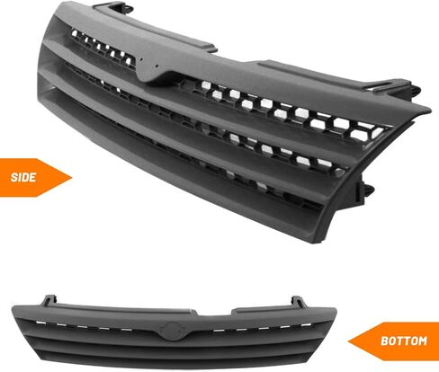 CarPartsDepot Grille Grill Compatible With Nissan Altima (2010-2012 Altima 4-Door) in Saudi Arabia