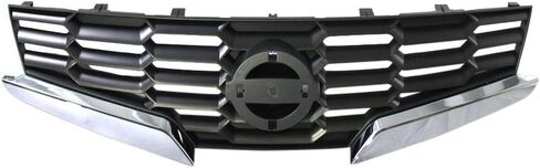 Perfit Liner قطع الاستبدال الجديدة الأمامية Chrome Grille Grille Grille متوافقة مع 2008-2012 Nissan Altima S SE Base Coupe Fits NI1200225 62070JB100 in Saudi Arabia