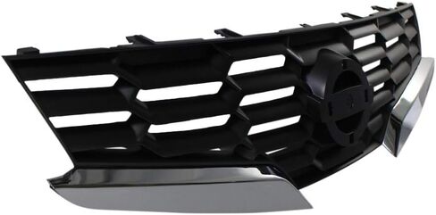 Perfit Liner قطع الاستبدال الجديدة الأمامية Chrome Grille Grille Grille متوافقة مع 2008-2012 Nissan Altima S SE Base Coupe Fits NI1200225 62070JB100 in Saudi Arabia