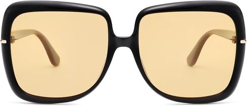 Vanlinker مستقطب كبير الحجم الكبير Square Square 70s Sunglasses for Women Retro Vintage Shades VL9836 in Kuwait