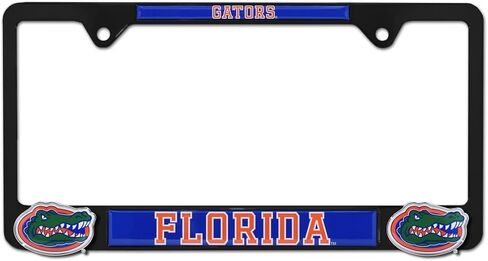 Collegiate Mascot Black Metal Premium Lucky Plate 3D Frame (Texas Tech) in Saudi Arabia