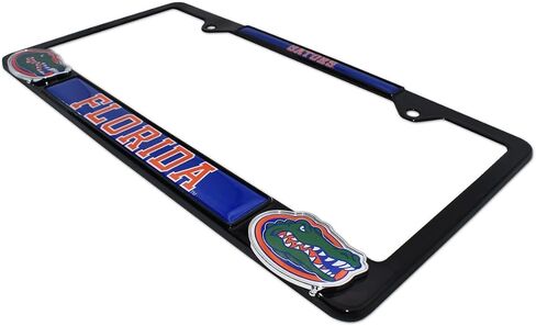 Collegiate Mascot Black Metal Premium Lucky Plate 3D Frame (Texas Tech) in Saudi Arabia