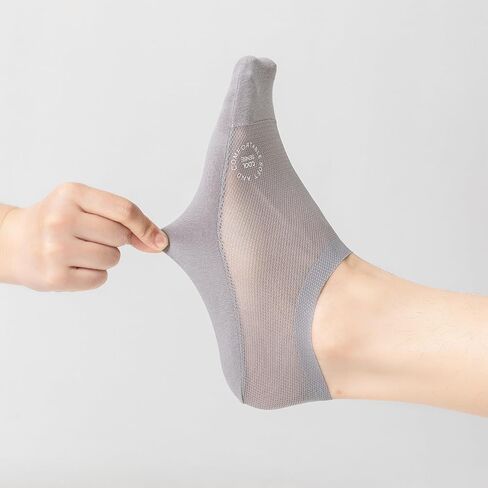 Womens Thin Socks Non Slip Ultra Thin Liner Socks Nylon Cool Sense No Show Socks Sheer Lightweight in Saudi Arabia