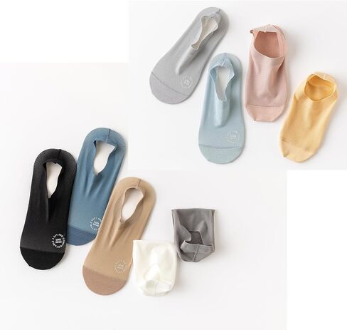Womens Thin Socks Non Slip Ultra Thin Liner Socks Nylon Cool Sense No Show Socks Sheer Lightweight in Saudi Arabia