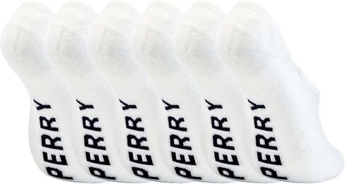 Sperry Women’s 6 Pack No Socks - جوارب بطانة غير مرئية منخفضة المقطوعة in Saudi Arabia