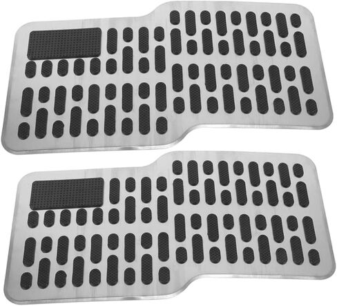 Amosfun 2Pcs Durable Car Brake Pedal Pads Thickened Non Slip Replacement Foot Covers for Enhanced Wear Resistance Compatible with Various Vehicle Models Easy Installation in Saudi Arabia