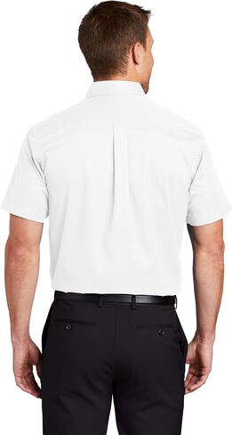 City Co. Men Men Short Sleeve Button Down Down مع الجيب الأمامي (متوفر في Big & Tall) in Kuwait