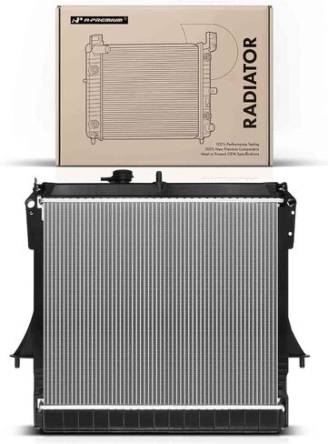 A-Premium Engine Coolant Radiator Assembly with Transmission Oil Cooler Compatible with Chevy Colorado & GMC Canyon 09-12 & Hummer H3 06-10, H3T 09-10, 3.5L 3.7L 5.3L, AT, Replace# 25964053 in Saudi Arabia