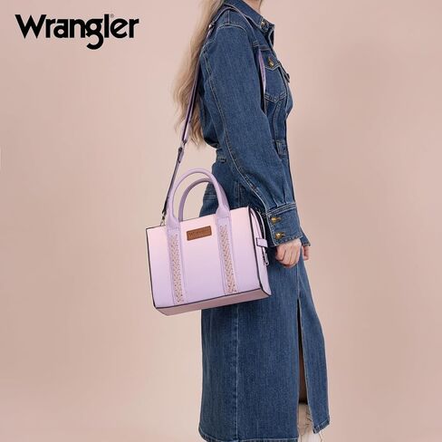 Montana West Wrangler Purple Purses و Aztec RFID حامل بطاقة الائتمان المحددة للنساء in Saudi Arabia