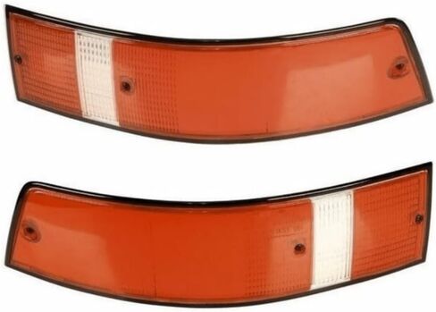 2pcs الذيل ضوء العدسات اليسرى الجانبية الخلفية من بورش 911 E/T 72-73 & S 72-77 & BASE 74 81-85 & Carrera 74-75 84-89 & Carrera 76-77 86-89 & SC 78-83 91163195100E in Saudi Arabia
