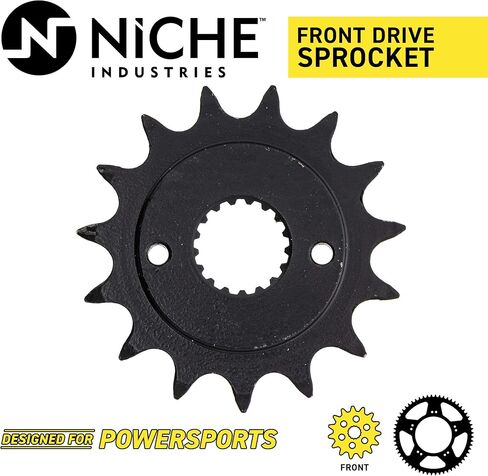 NICHE 520 Pitch 15 Tooth Front Drive Sprocket for 1999-2004 Honda Sportrax 400 TRX400EX 23801-HN1-000 in Saudi Arabia