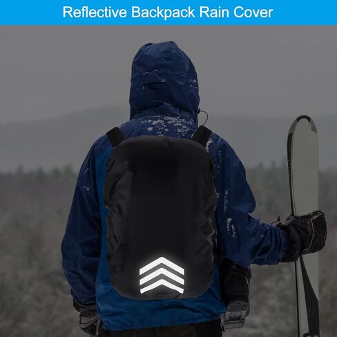 PATIKIL Waterproof Rucksack Cover, Non-Slip Backpack Rain Cover for Climbing in Saudi Arabia