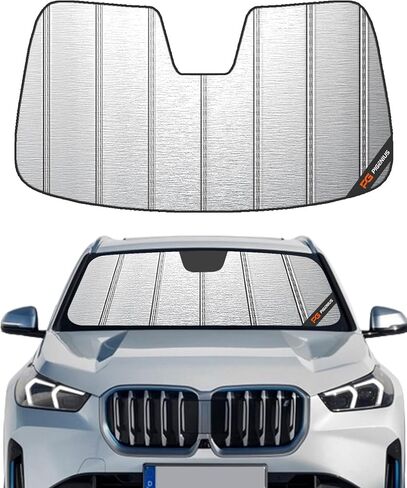 Windshield Sun Shade for BMW X5 2019-2023 ، لـ BMW X7 2019-2022 ، Alpina XB7 2021-2022 ، حامي السيارات الصيفي الصيفي السميك الشاقة. in Saudi Arabia