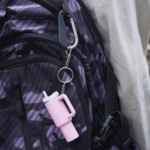 Dreamfocus Mini Cup Keychain Charms for Stanley 40 oz Tumbler Handle in Saudi Arabia