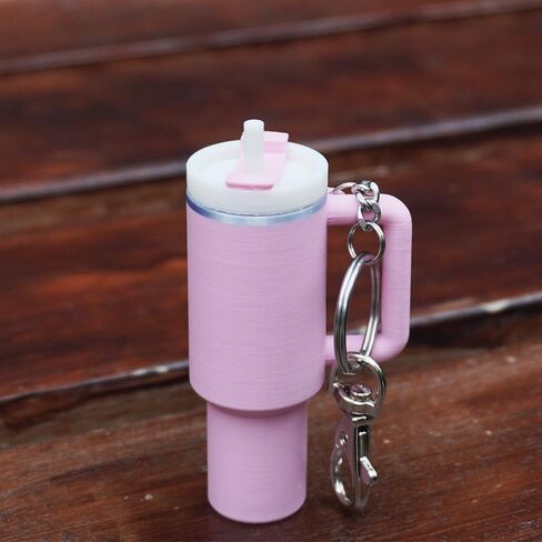 Dreamfocus Mini Cup Keychain Charms for Stanley 40 oz Tumbler Handle in Saudi Arabia