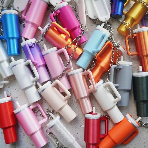Dreamfocus Mini Cup Keychain Charms for Stanley 40 oz Tumbler Handle in Saudi Arabia
