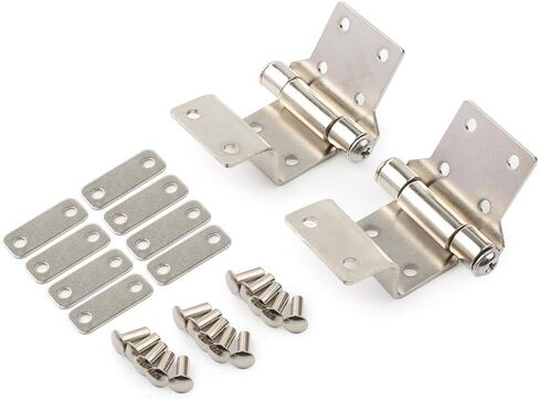 GZYF Motorbike Silver Tour-Pak Saddlebag Hinge Hardware Kit Accessaries for Harley Davidson Electra Glide Road Glide Tri Glide 2007-2013 Powersport in Saudi Arabia