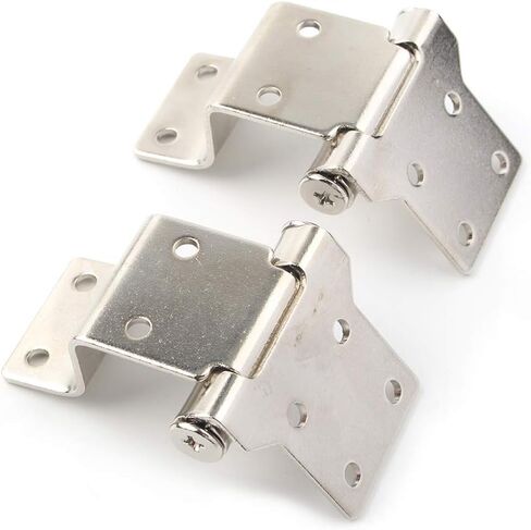 GZYF Motorbike Silver Tour-Pak Saddlebag Hinge Hardware Kit Accessaries for Harley Davidson Electra Glide Road Glide Tri Glide 2007-2013 Powersport in Saudi Arabia