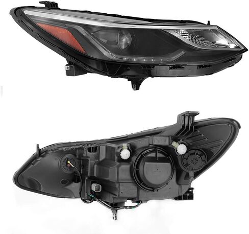 AKKON - Headlamps For 2016 2017 2018 2019 Chevy Cruze Model w/LED DRL Halogen Projector Headlights Left Driver Side in Kuwait