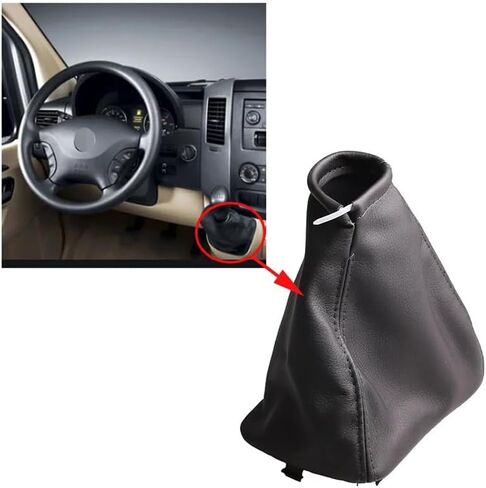 9062603309 Gear Shift Knob Gaiter Cover Boot Frame Trim Dust Cover for Mercedes Sprinter 906 Replacement in Saudi Arabia